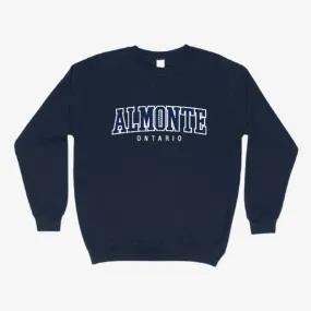 Almonte Varsity Crewneck / Navy