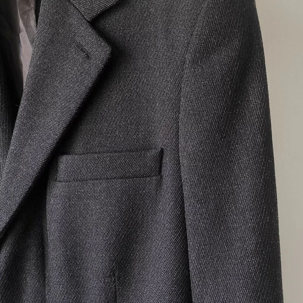AW2003 Martin Margiela Padded Shoulder Long-Coat