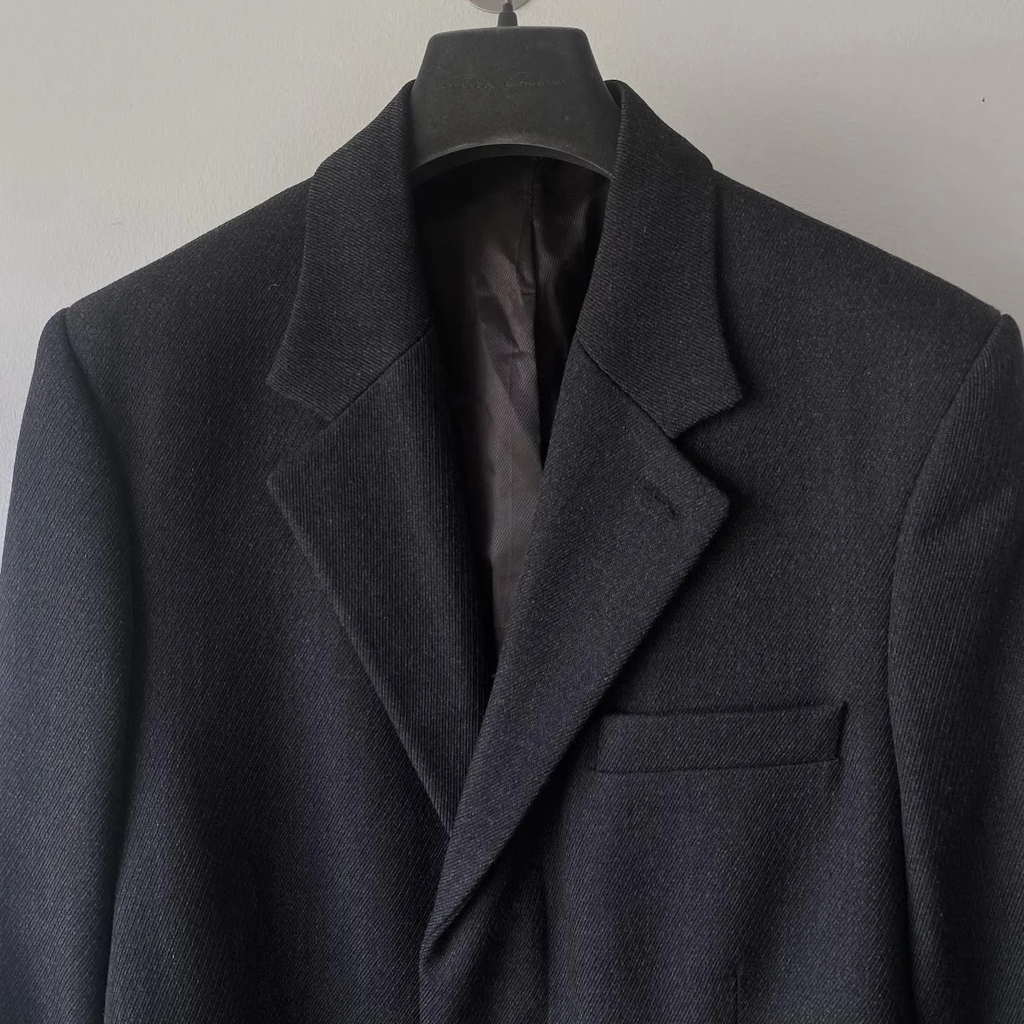 AW2003 Martin Margiela Padded Shoulder Long-Coat