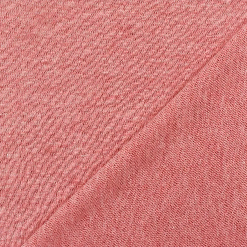 Bow Pink Texture Stretch Jersey Knit Fabric