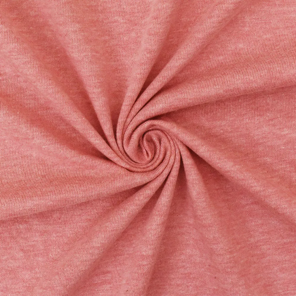 Bow Pink Texture Stretch Jersey Knit Fabric