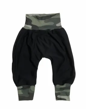 Camo Band Harem Baby Pants