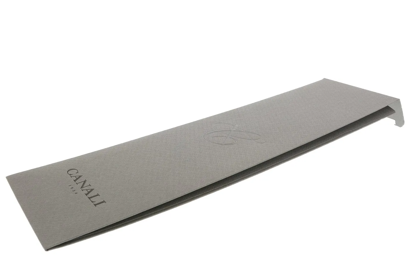 Canali Light Yellow Geometric floral Tie