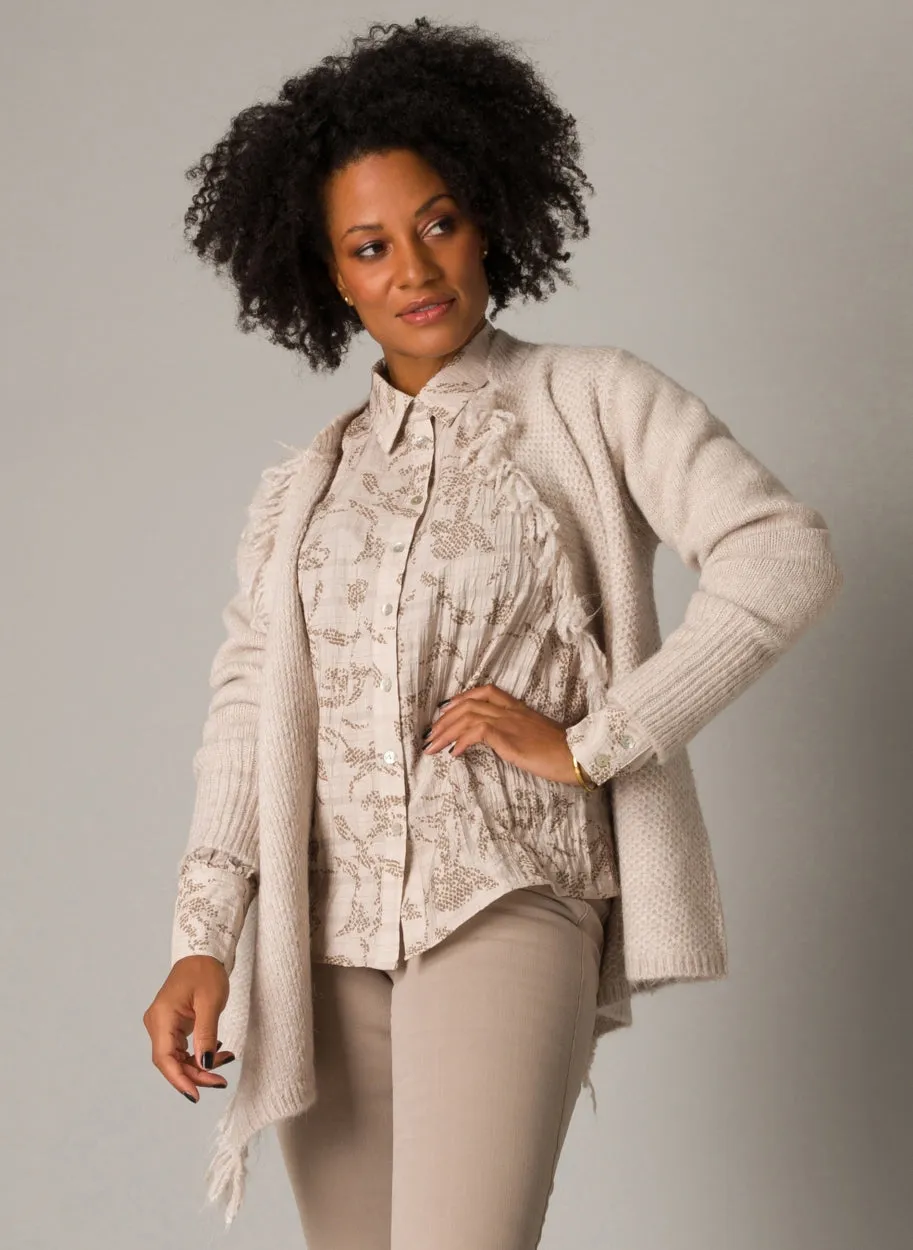 Chrissy Essential blouse features a soft
