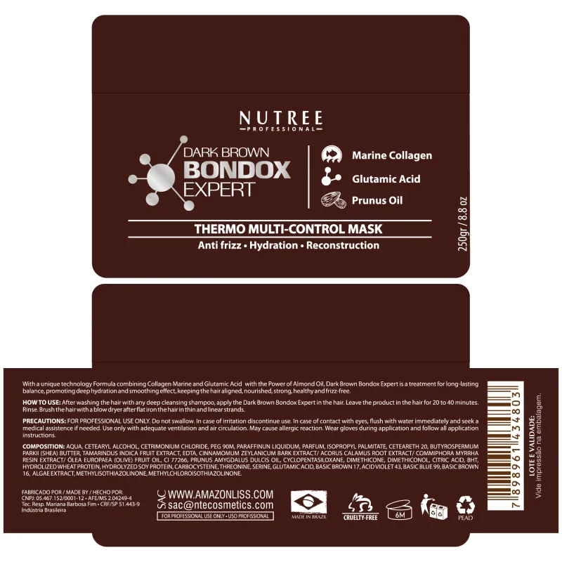 Dark Brown Bondox Expert 8.8 oz
