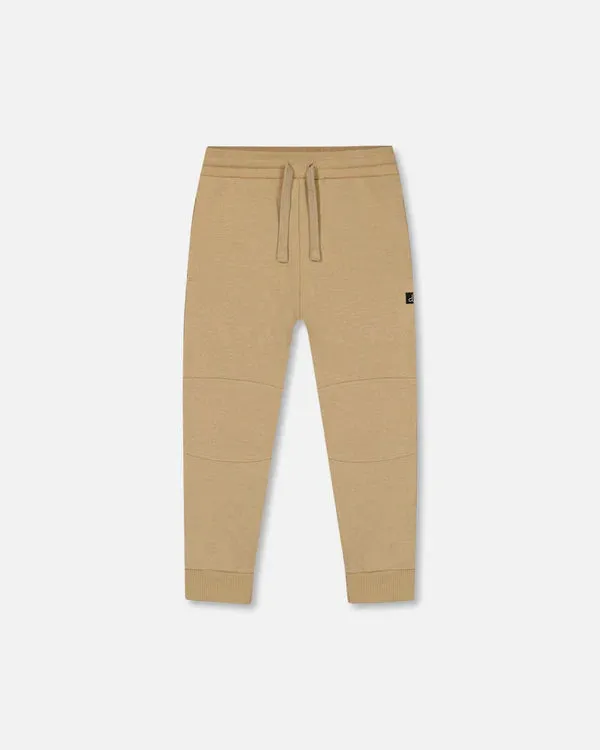 Deux Par Deux Boys Sweatpant   G30T21   Warm Sand