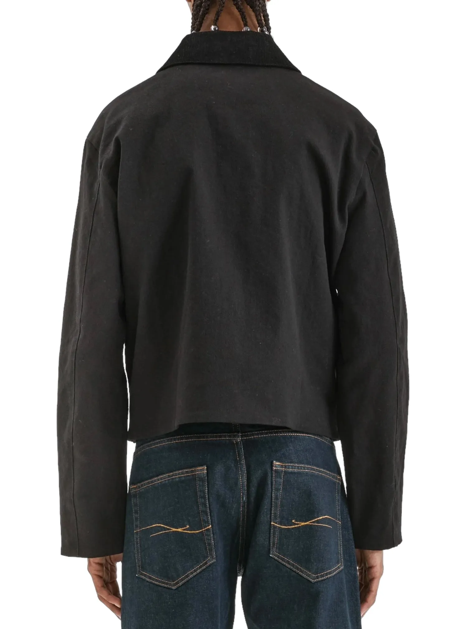 Flaneur Signature Worker Jacket Black