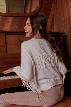 Fun Lovin' Solid Fringe Cardigan