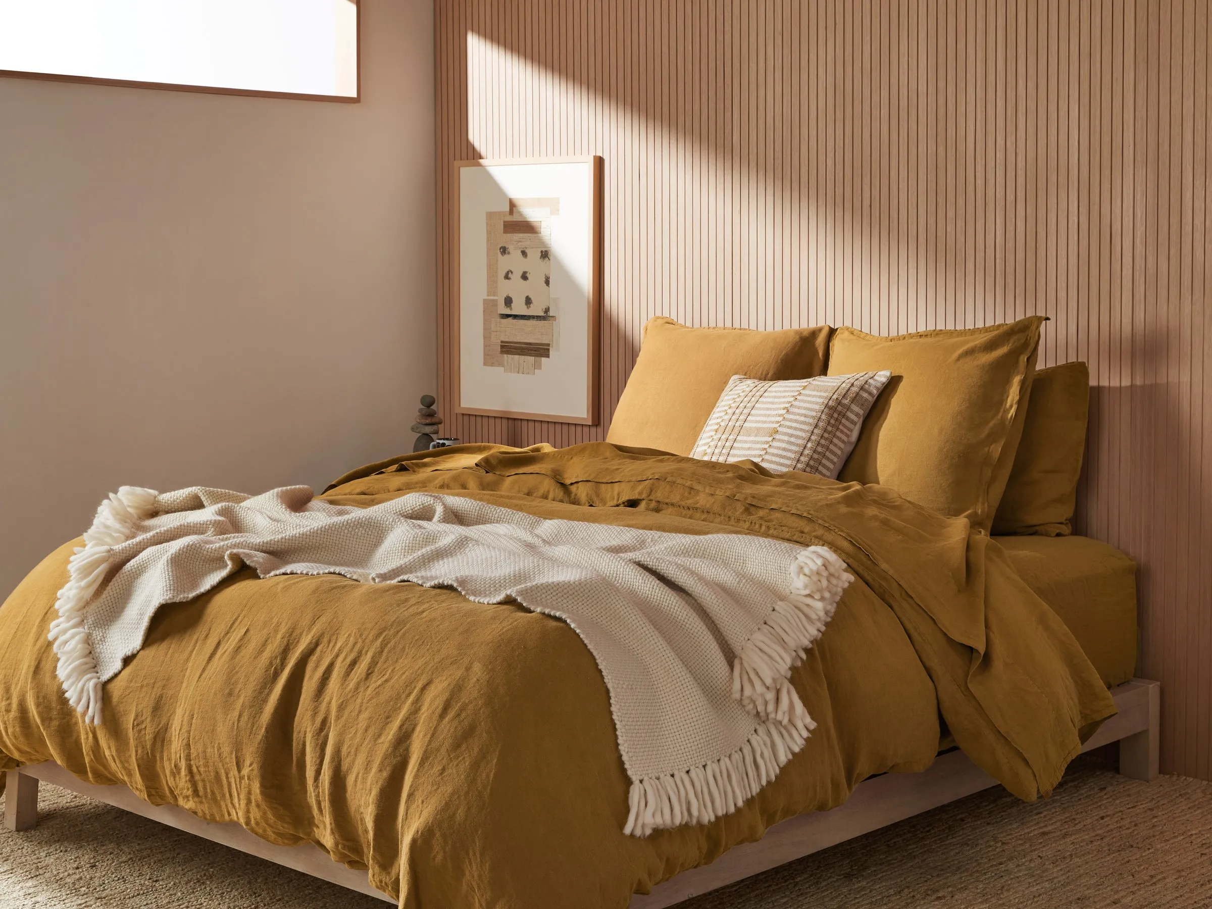 Handwoven Wool Throw