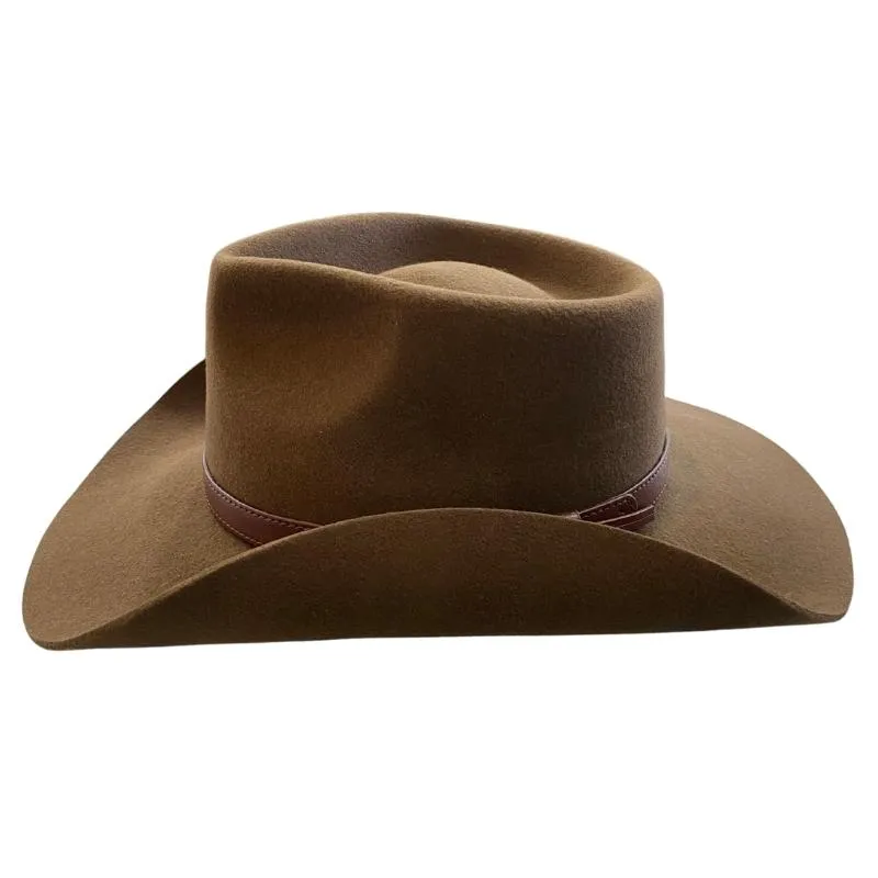 High Roller Brown Wool Cowboy