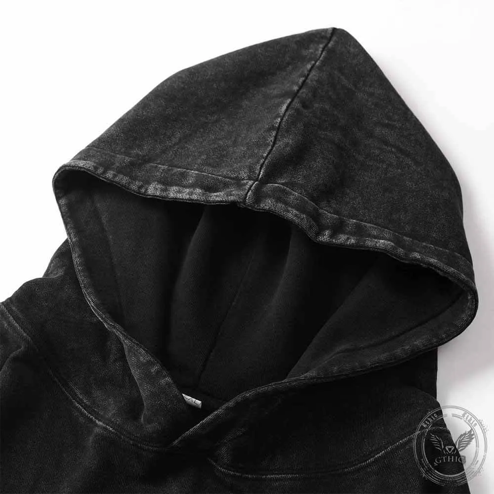 I Would Like To Solve The Puzzle Vintage Washed Hoodie