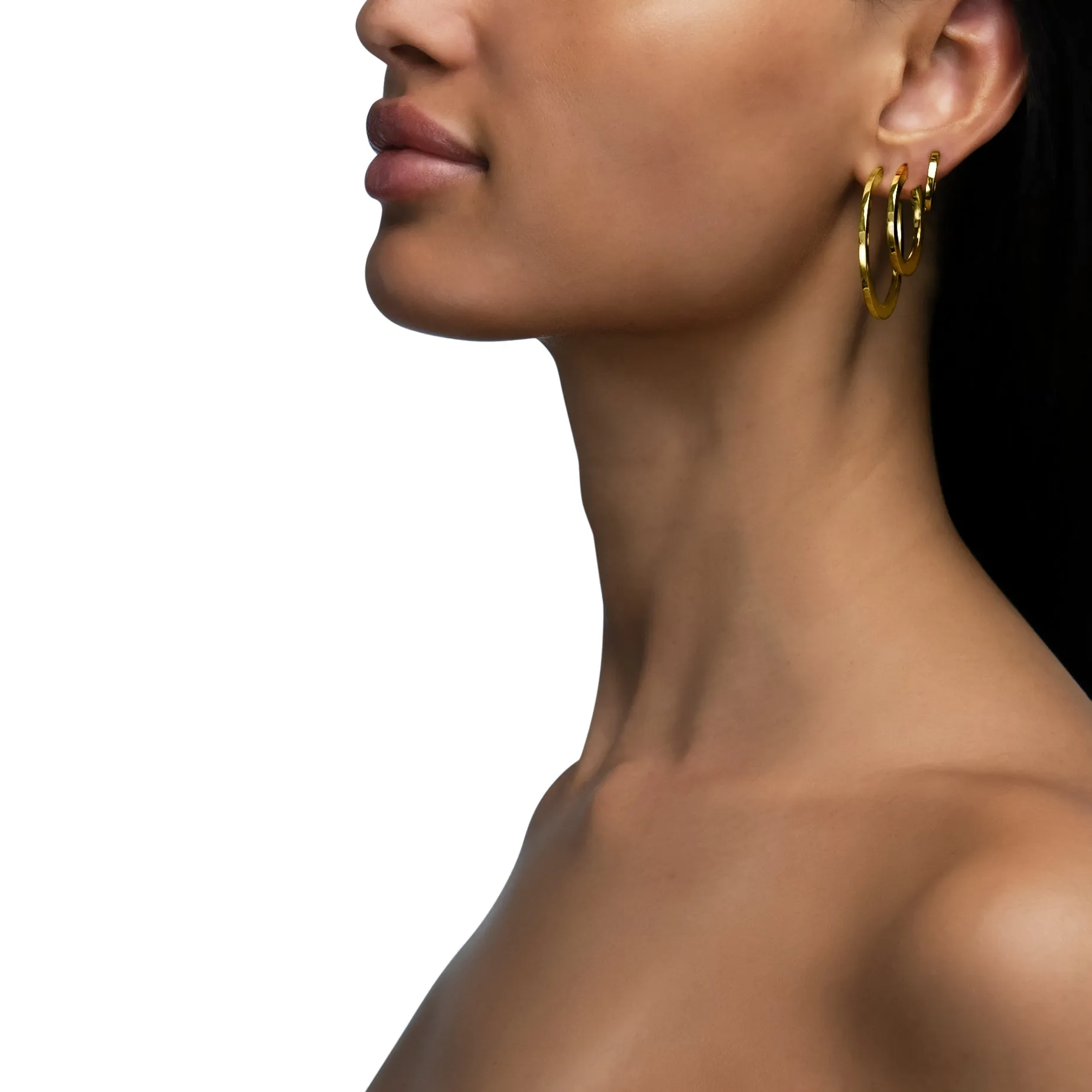 LIGHT Hoop Earrings Small