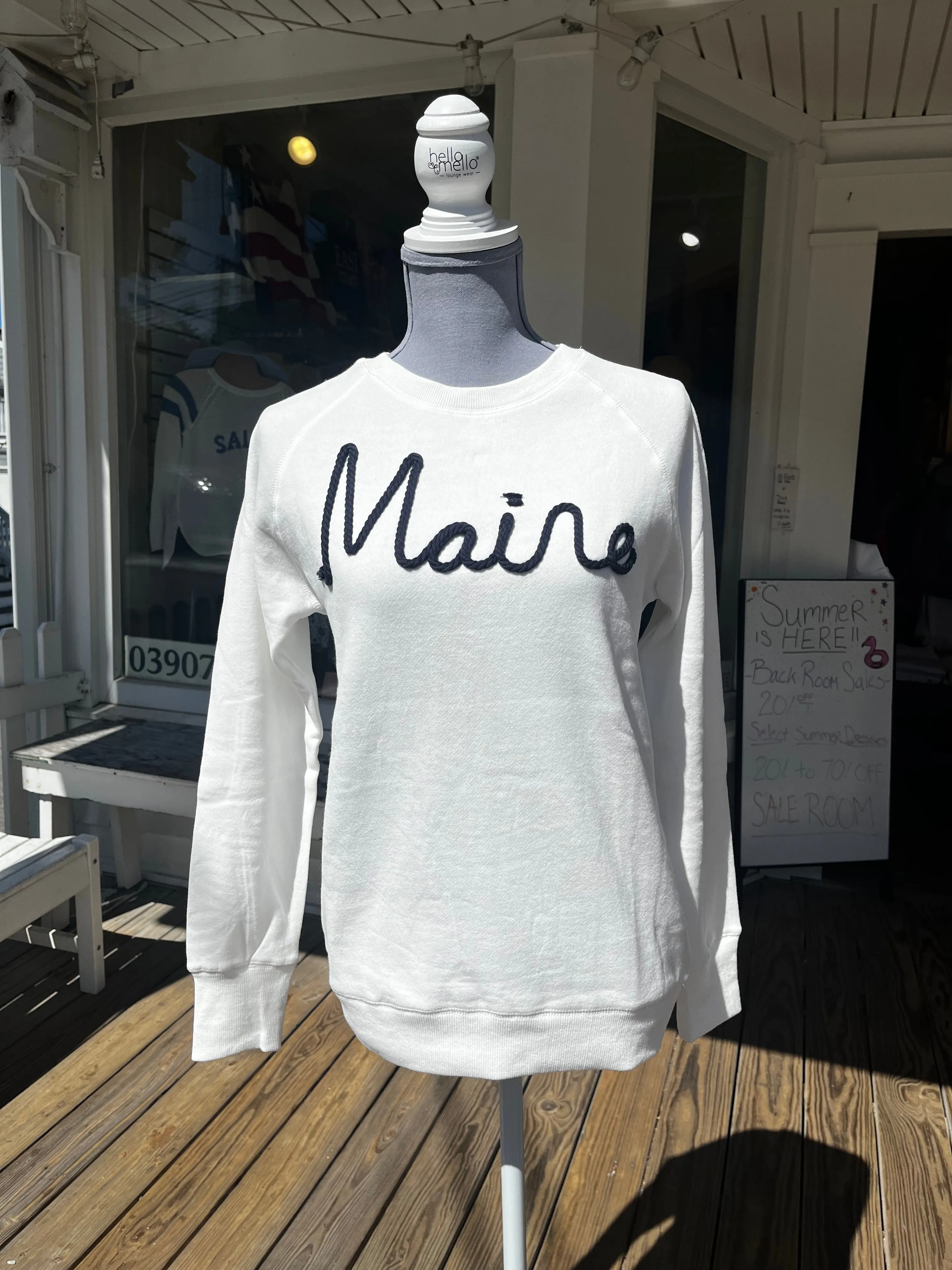 Maine Rope Crewneck