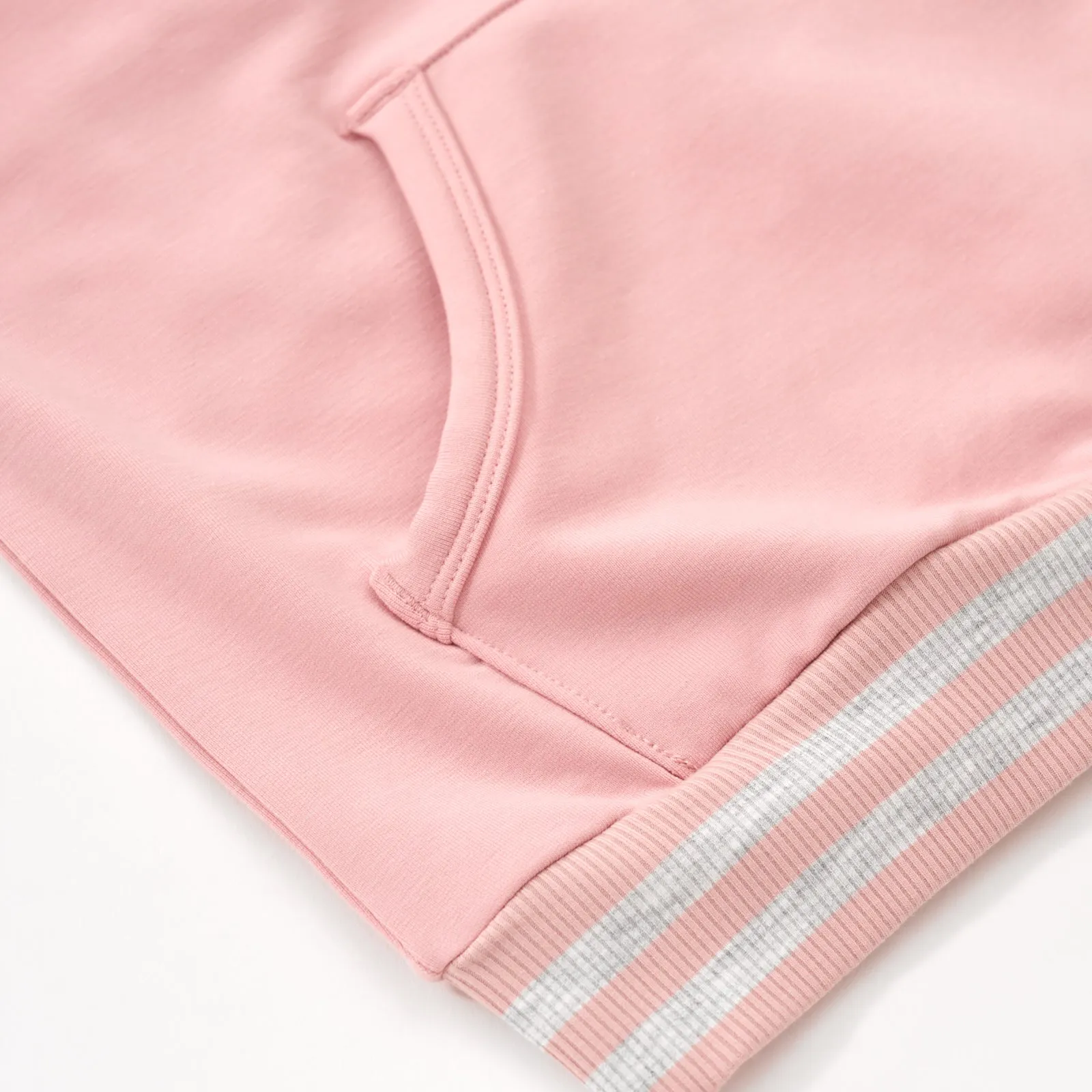 Mauve Blush Pocket Crewneck