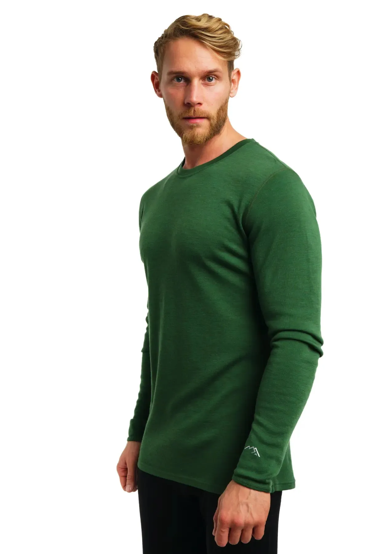 Men Merino Long Sleeve 250 Olive
