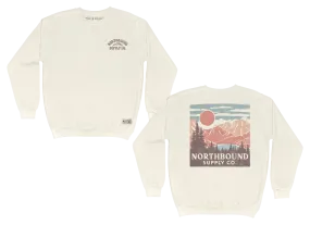 Mountains Crewneck Fleece
