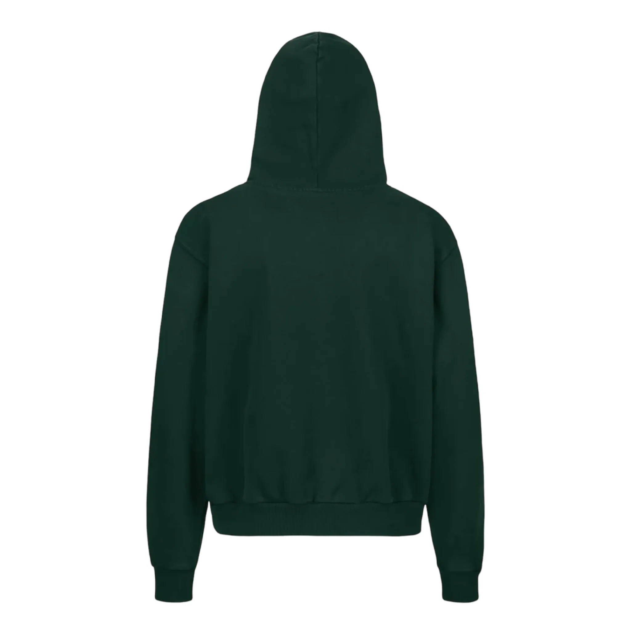 PARTCH Must Zipped Hoodie Oversized Green Cotton