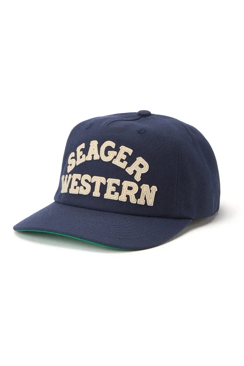 SEAGER WESTERN SNAPBACK Navy