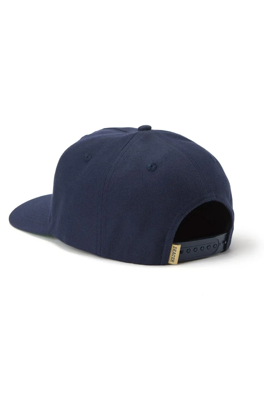 SEAGER WESTERN SNAPBACK Navy