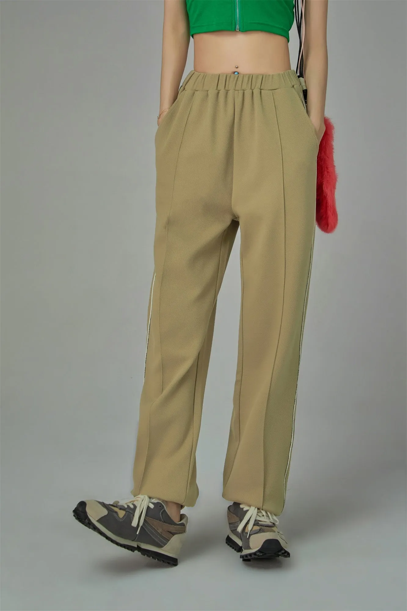 Simple Side Line Jogger Pants