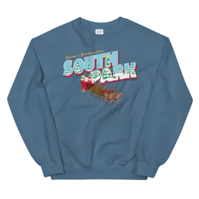 South Park Season's Greetings Holiday Fleece Crewneck Sweatshirt