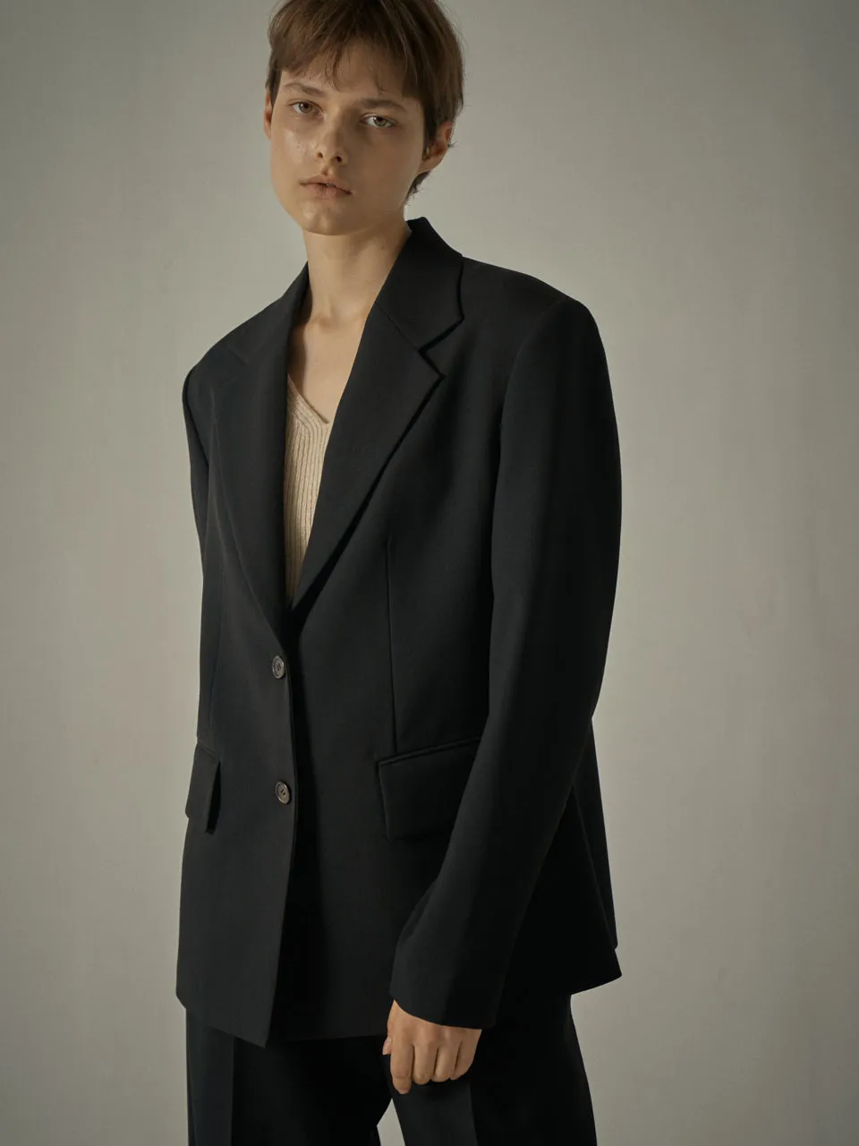 Timeless Wool Jacket - Black