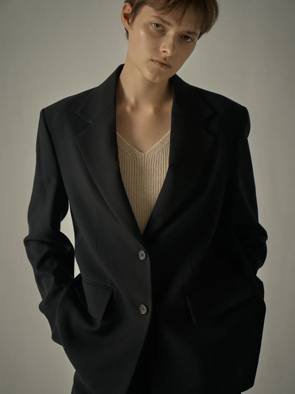 Timeless Wool Jacket - Black