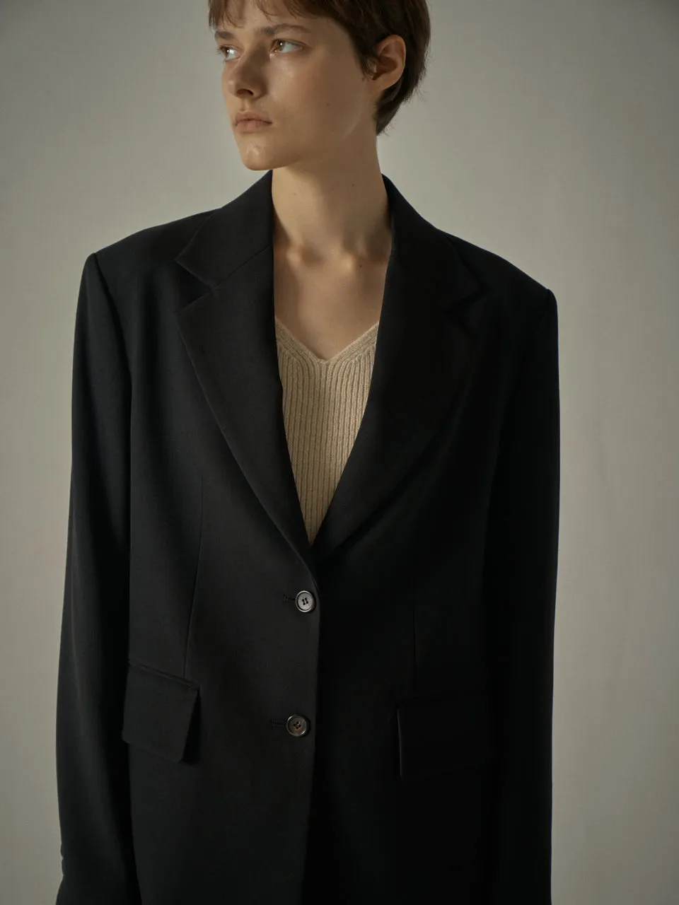 Timeless Wool Jacket - Black