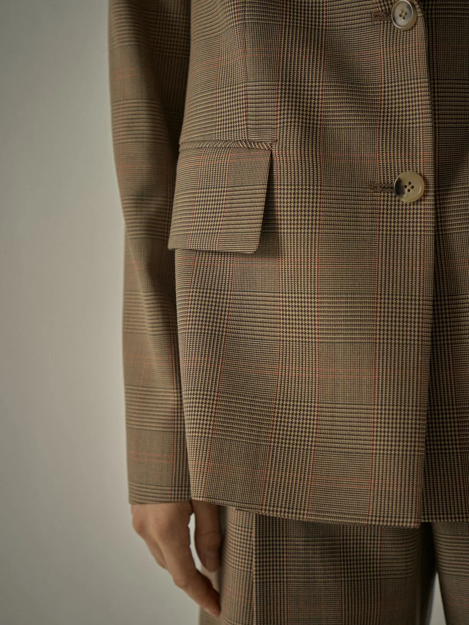 Timeless Wool Jacket - Vintage Check