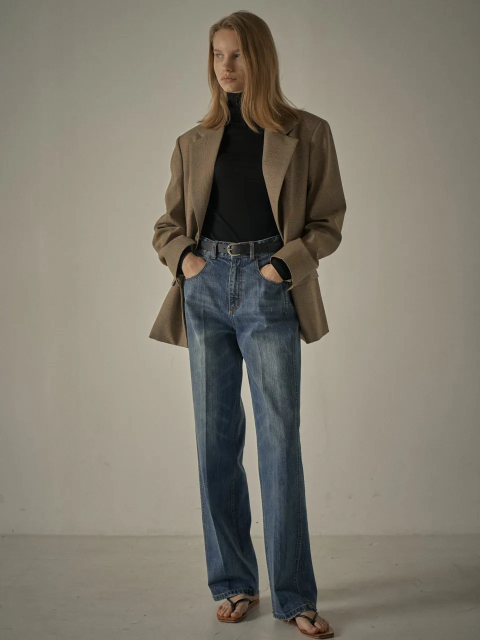 Timeless Wool Jacket - Vintage Check