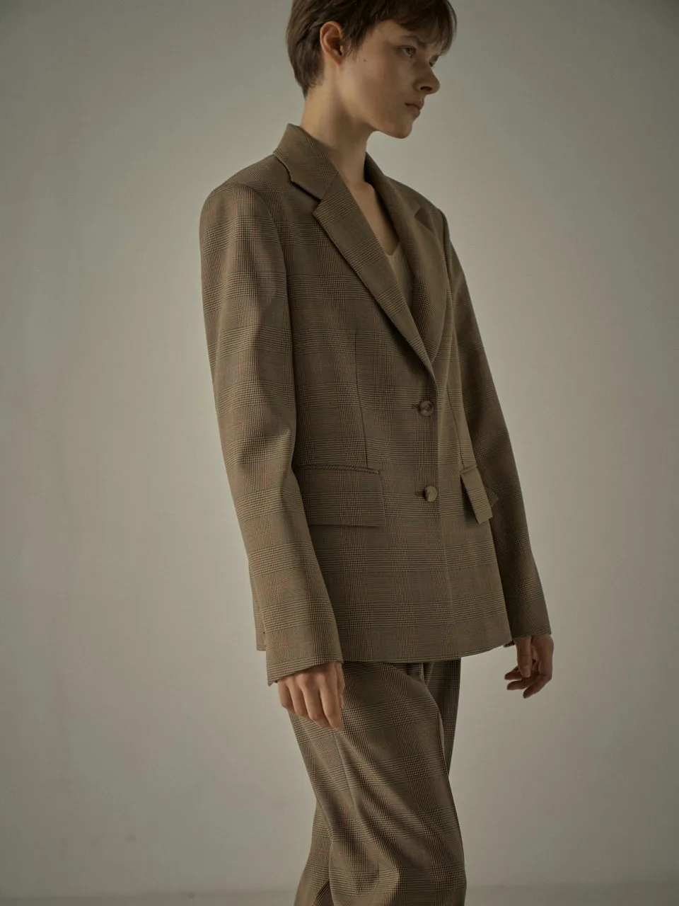 Timeless Wool Jacket - Vintage Check