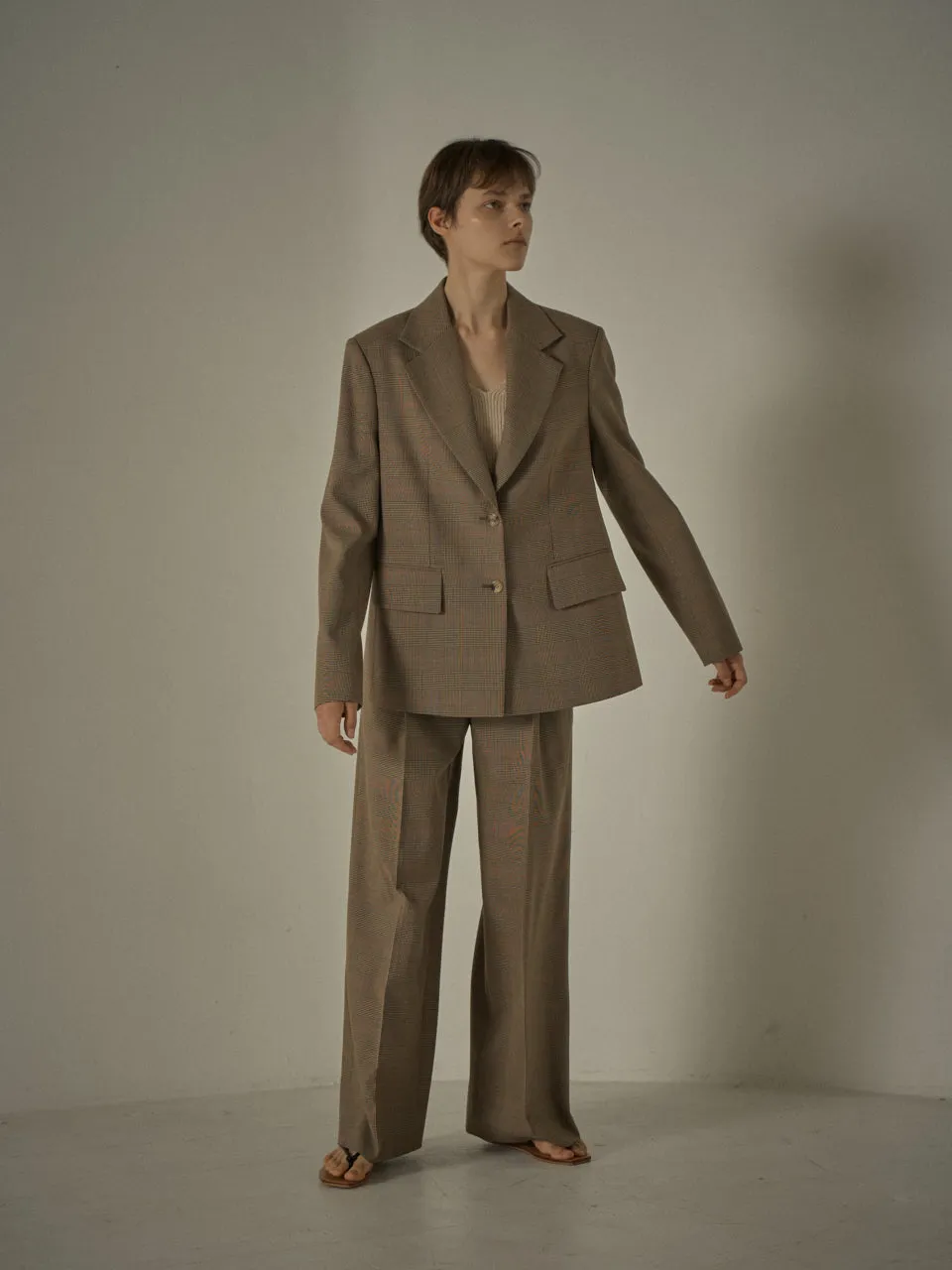 Timeless Wool Jacket - Vintage Check
