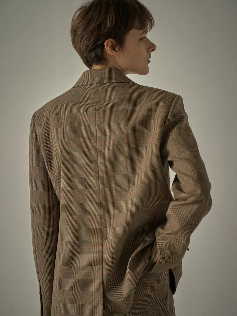 Timeless Wool Jacket - Vintage Check