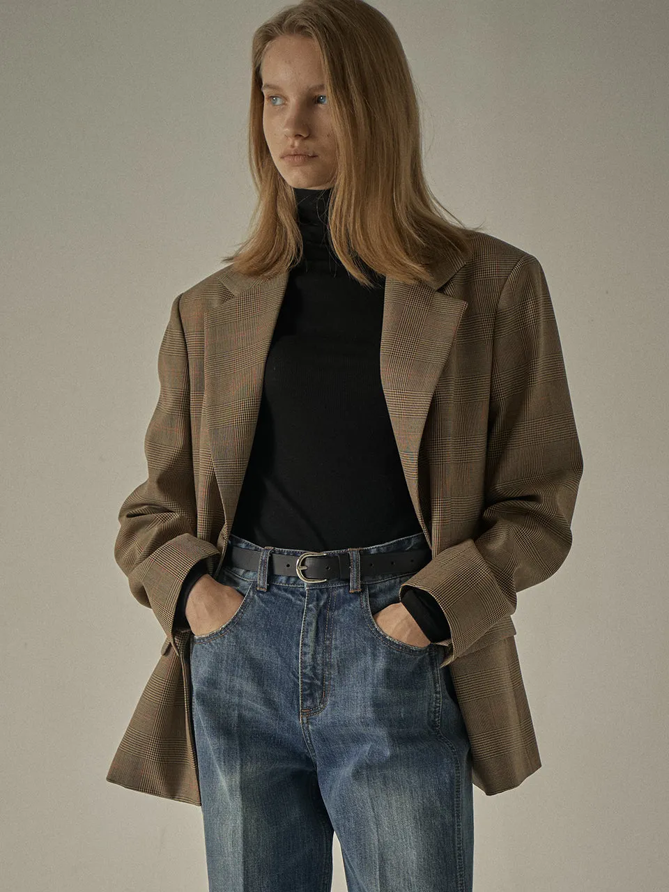 Timeless Wool Jacket - Vintage Check