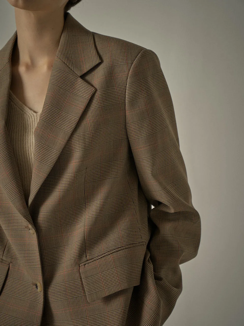 Timeless Wool Jacket - Vintage Check