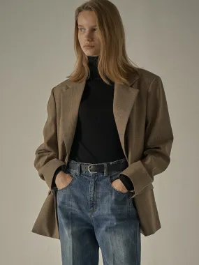 Timeless Wool Jacket - Vintage Check