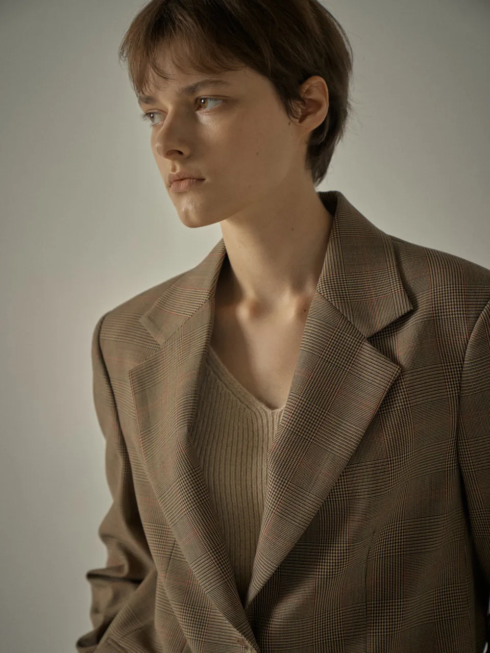 Timeless Wool Jacket - Vintage Check