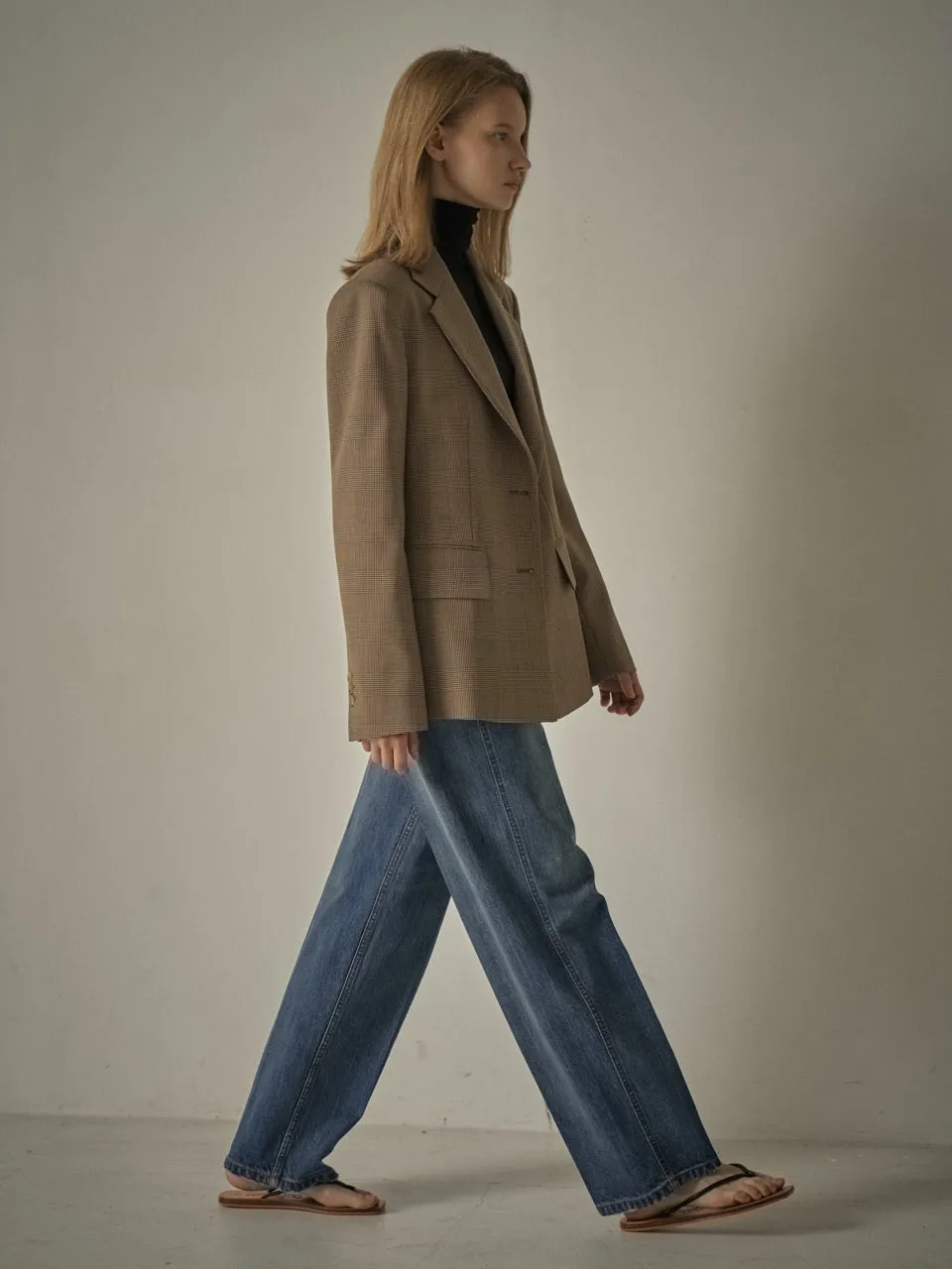 Timeless Wool Jacket - Vintage Check
