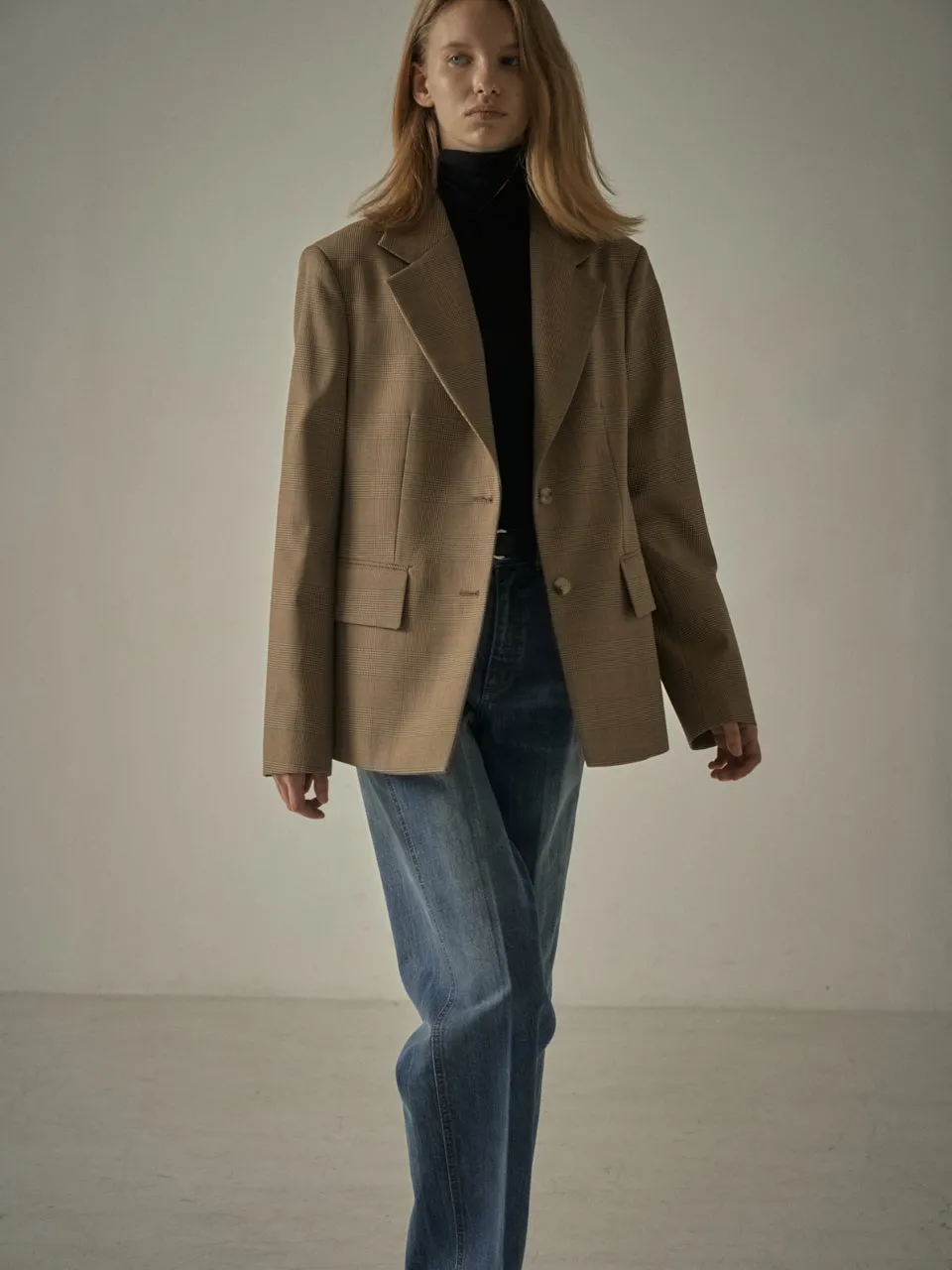 Timeless Wool Jacket - Vintage Check