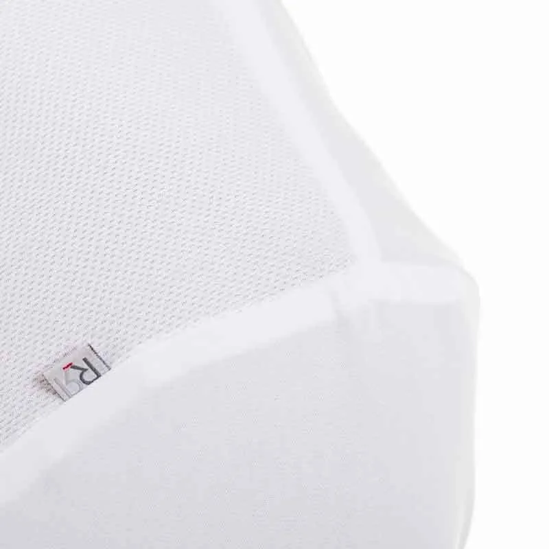 White Short Sleeve Kitchen Coat Balsa - ROBUR
