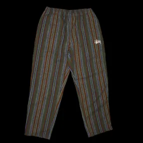 Wool Stripe Relaxed Pant