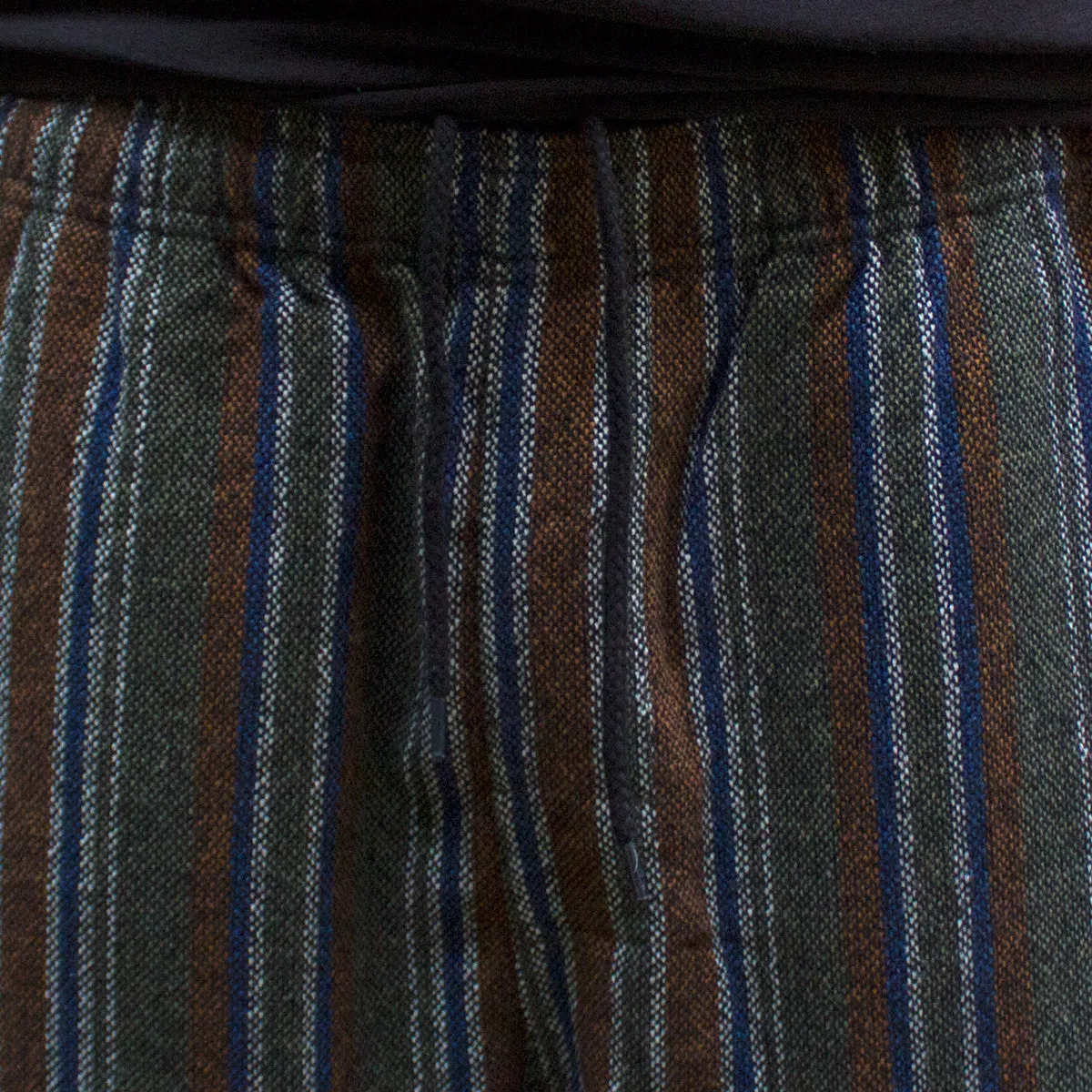 Wool Stripe Relaxed Pant